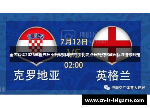 全面解读2026年世界杯比赛规则与赛制变化要点参赛资格裁判标准进球判定